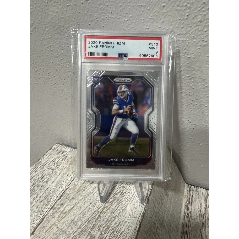 Jake Fromm 2020 Panini Prizm #310 Rookie RC PSA 9 MINT Bills Georgia QB